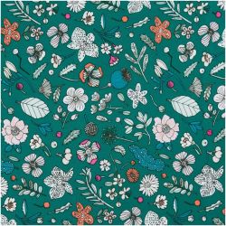 Druckstoff Hygge Blumen grün-neon 50x140cm Druckstoff Hygge Blumen grün-neon 50x140cm von Rico Design
