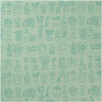Rico Design Druckstoff Hygge Kakteen mint-metallic 140cm Rico Design Druckstoff Hygge Kakteen mint-metallic 140cm von Rico Design