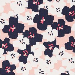 Druckstoff Okina Hana kleine Blumen pink-schwarz 140cm Druckstoff Okina Hana kleine Blumen pink-schwarz 140cm von Rico Design
