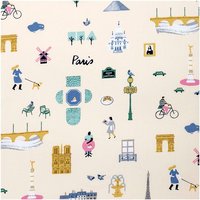 Rico Design Druckstoff Paris hellgelb 50x140cm Rico Design Druckstoff Paris hellgelb 50x140cm von Rico Design