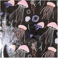 Druckstoff beschichtet Mermaid Quallen schwarz-neon Hot Foil 25x70cm Druckstoff beschichtet Mermaid Quallen schwarz-neon Hot Foil 25x70cm von Rico Design