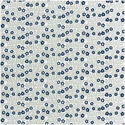 Druckstoff kleine Blumen grau-blau 140cm Druckstoff kleine Blumen grau-blau 140cm von Rico Design