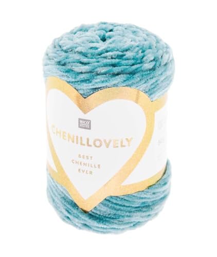 Rico Design Entdecken Sie den Komfort und die Weichheit des Creative Chenillovely 50 g Samtknäuels von Color: 05 Aqua Rico Design Entdecken Sie den Komfort und die Weichheit des Creative Chenillovely 50 g Samtknäuels von Color: 05 Aqua von Rico Design