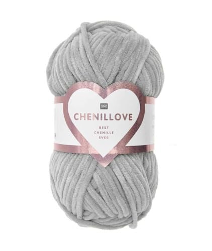 Rico Design Entdecken Sie den Komfort und die Weichheit des kreativen Chenillove-Strickgarns, 100 g von Rico Design