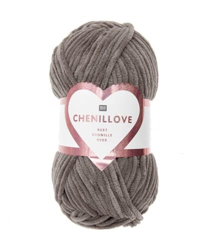 Rico Design Entdecken Sie den Komfort und die Weichheit des kreativen Chenillove-Strickgarns, 100 g von Rico Design