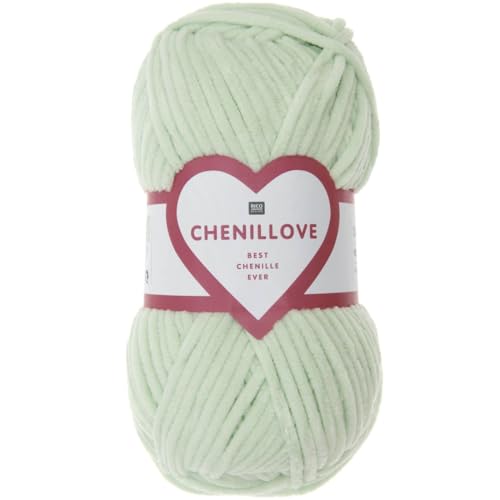 Rico Design Entdecken Sie den Komfort und die Weichheit des Knäuels Velours Creative Chenillove 100 g von Farbe: 09 Mintgrün Rico Design Entdecken Sie den Komfort und die Weichheit des Knäuels Velours Creative Chenillove 100 g von Farbe: 09 Mintgrün von Rico Design
