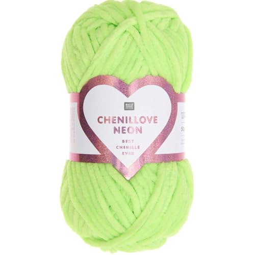 Rico Design Entdecken Sie die Weichheit des Creative Chenillove Neon-Knäuels 50 g Rico Design Entdecken Sie die Weichheit des Creative Chenillove Neon-Knäuels 50 g von Rico Design