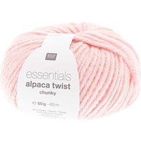 Rico Design Essentials Alpaca Twist Chunky, 50 g - Rosa von Pink