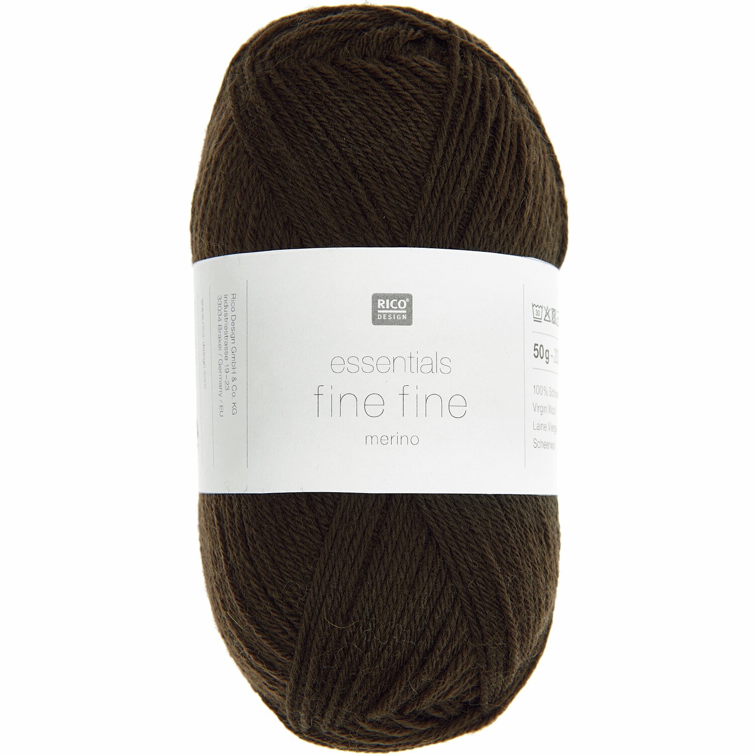 Rico Design Essentials Fine Fine Merino Schokolade von Rico Design