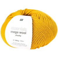 Rico Design Essentials Mega Wool Chunky - Senf von Gelb
