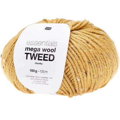 Essentials Mega Wool Tweed chunky von Rico Design