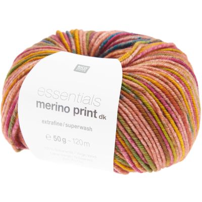 Essentials Merino Print dk von Rico Design