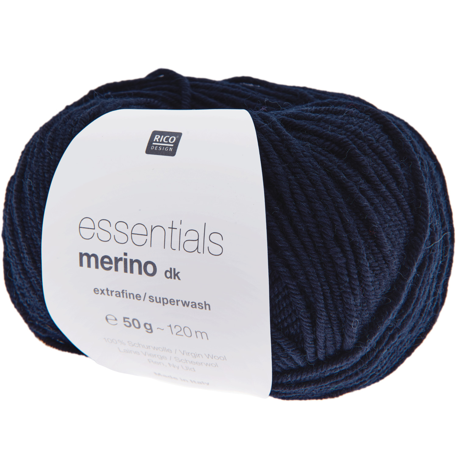 Rico Design Essentials Merino dk 50g 120m marine Rico Design Essentials Merino dk 50g 120m marine von Rico Design