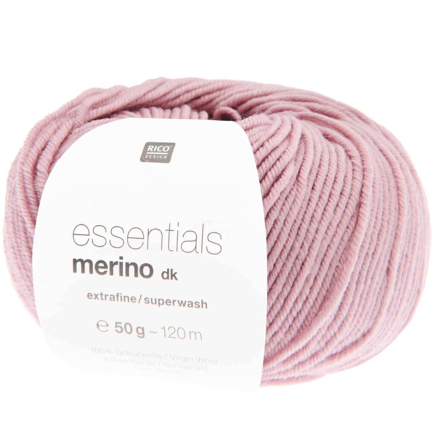 Rico Design Essentials Merino dk 50g 120m rosé Rico Design Essentials Merino dk 50g 120m rosé von Rico Design