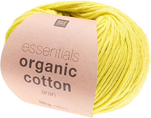 Rico Design Essentials Organic Cotton aran, 50 g, ca. 90 m Pistazie Rico Design Essentials Organic Cotton aran, 50 g, ca. 90 m Pistazie von Rico Design