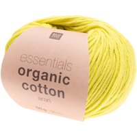Rico Design Essentials Organic Cotton aran - Pistazie von Grün