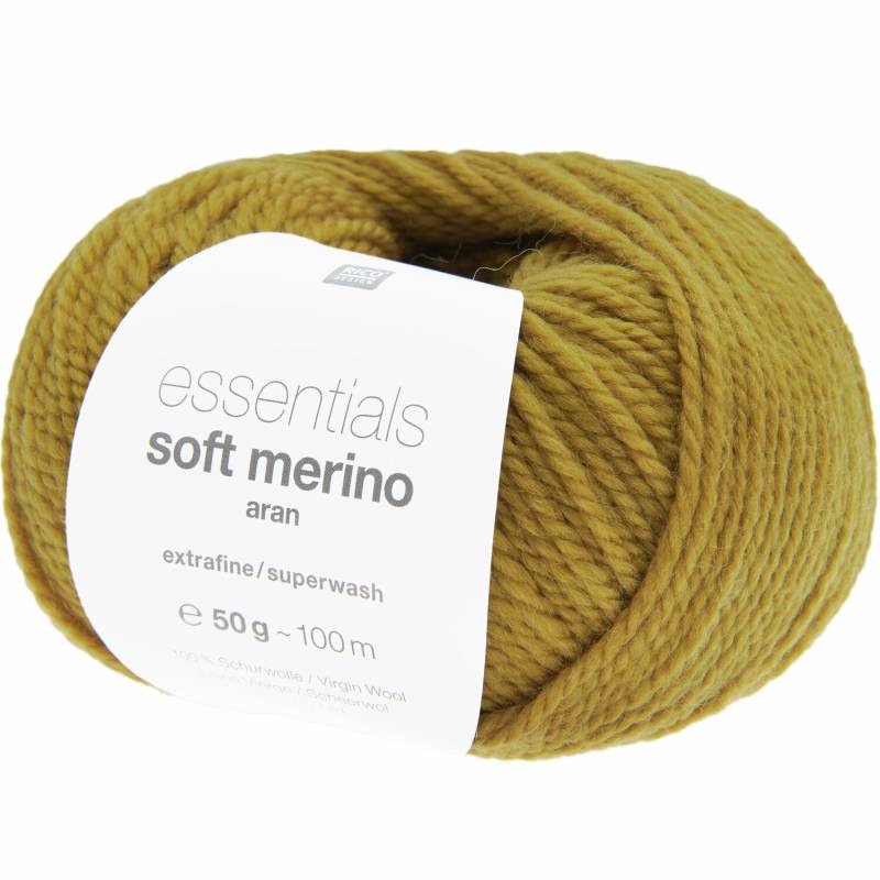 Rico Design Essentials Soft Merino aran Safran Rico Design Essentials Soft Merino aran Safran von Rico Design