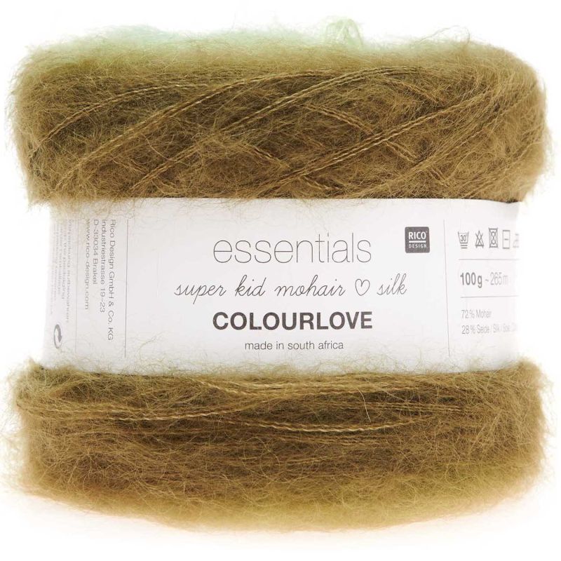 Essentials Super Kid Mohair Loves Silk Colourlove von Rico Design