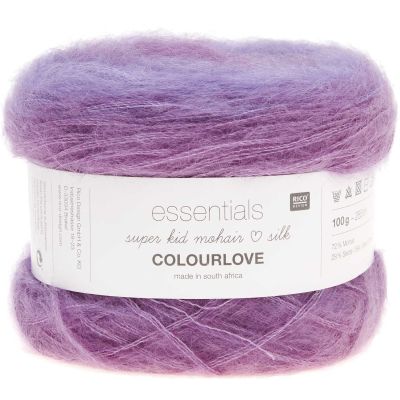 Essentials Super Kid Mohair Loves Silk Colourlove von Rico Design