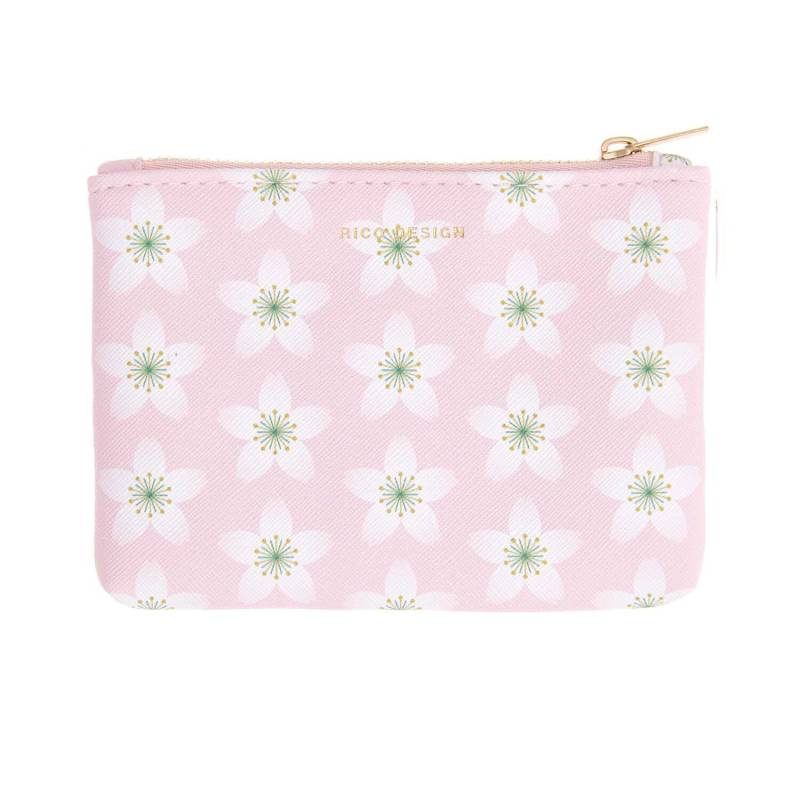 Etui Kirschblüten rosa 14x10cm von Rico Design
