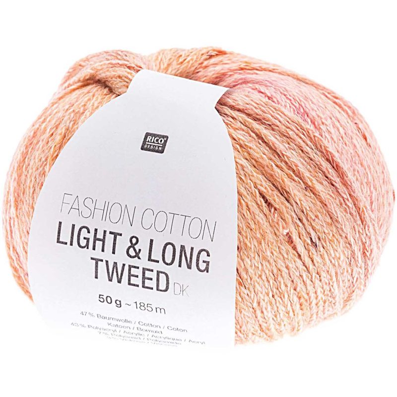 Fashion Cotton Light & Long Tweed dk von Rico Design