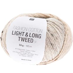 Fashion Cotton Light & Long Tweed dk von Rico Design