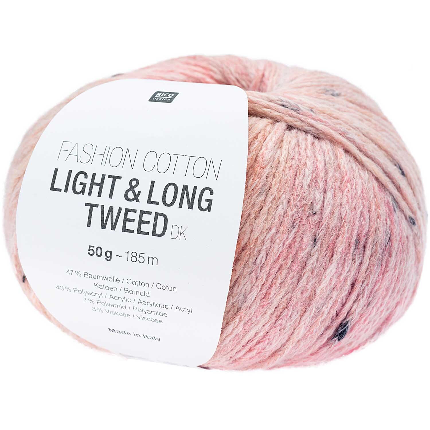 Fashion Cotton Light & Long Tweed dk von Rico Design