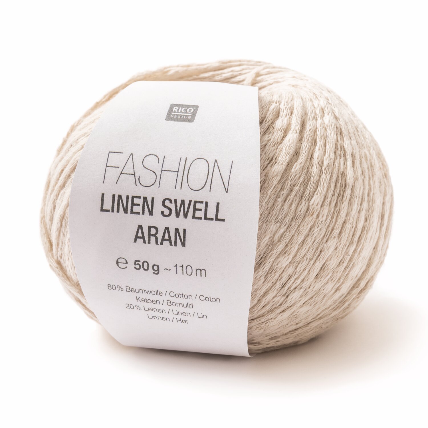 Fashion Linen Swell aran von Rico Design