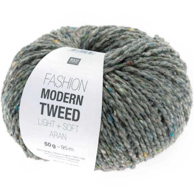 Fashion Modern Tweed aran von Rico Design