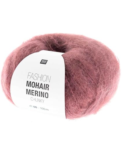 Rico Design | Fashion Mohair Merino Chunky | 50g 100m Beere von Rico Design