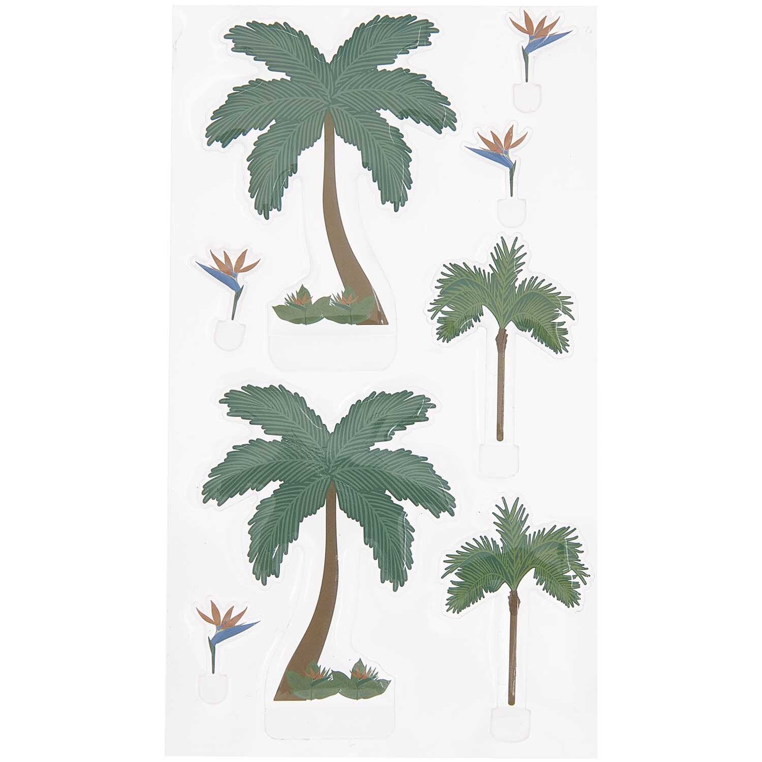 Figurico Gelsticker Tropische Pflanzen Figurico Gelsticker Tropische Pflanzen von Rico Design