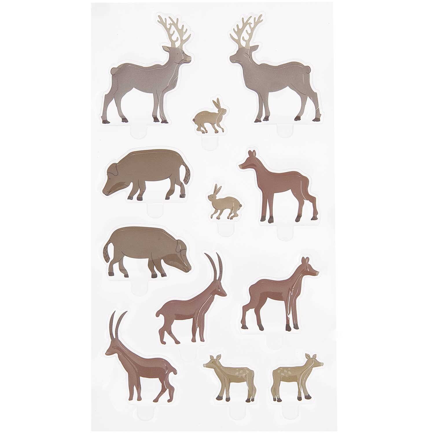 Figurico Gelsticker Waldtiere von Rico Design