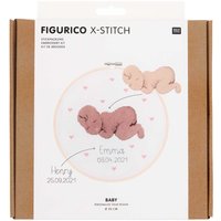 Figurico Stickpackung Baby 20cm von Rico Design