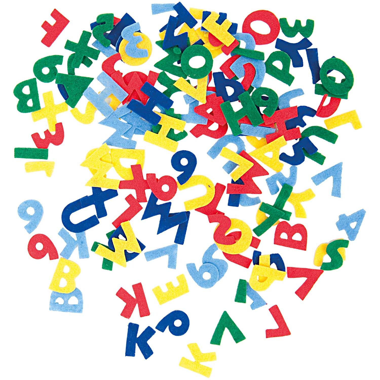 Rico Design Filzbuchstaben mehrfarbig selbstklebend von Rico Design