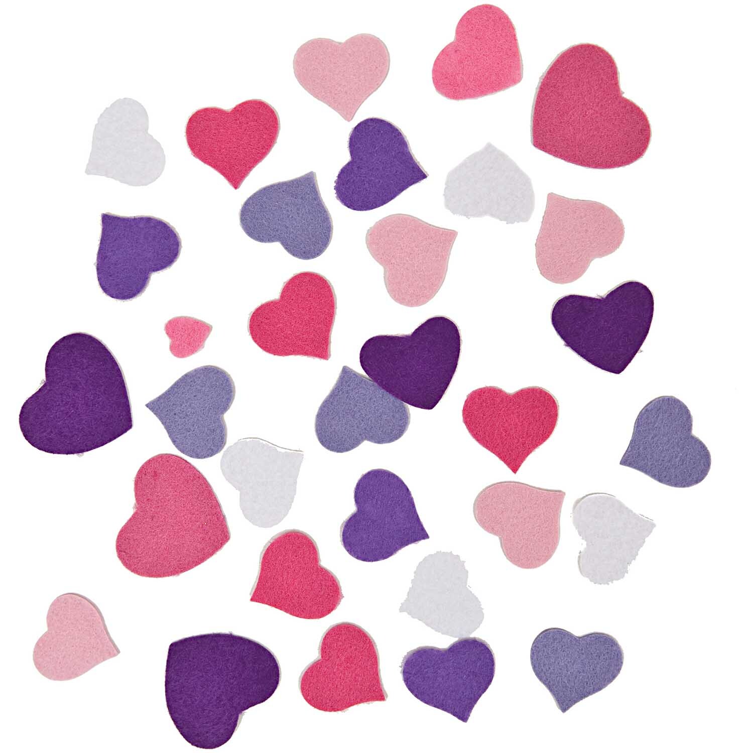 Rico Design Filzherzen mehrfarbig selbstklebend von Rico Design