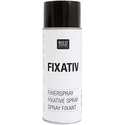 Fixativ Basic Spray transparent 400ml von Rico Design