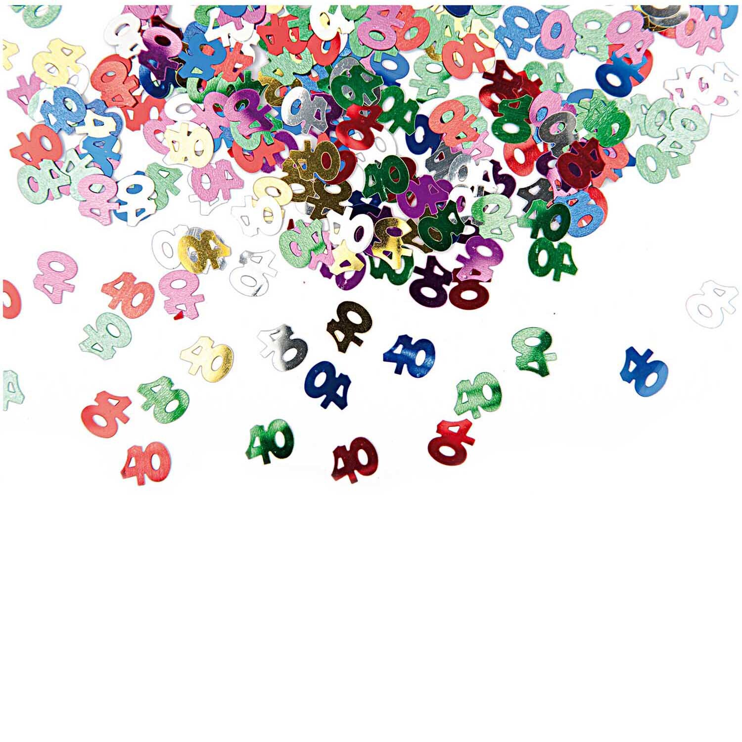 Flitter Streu 40 mehrfarbig 10g von Rico Design