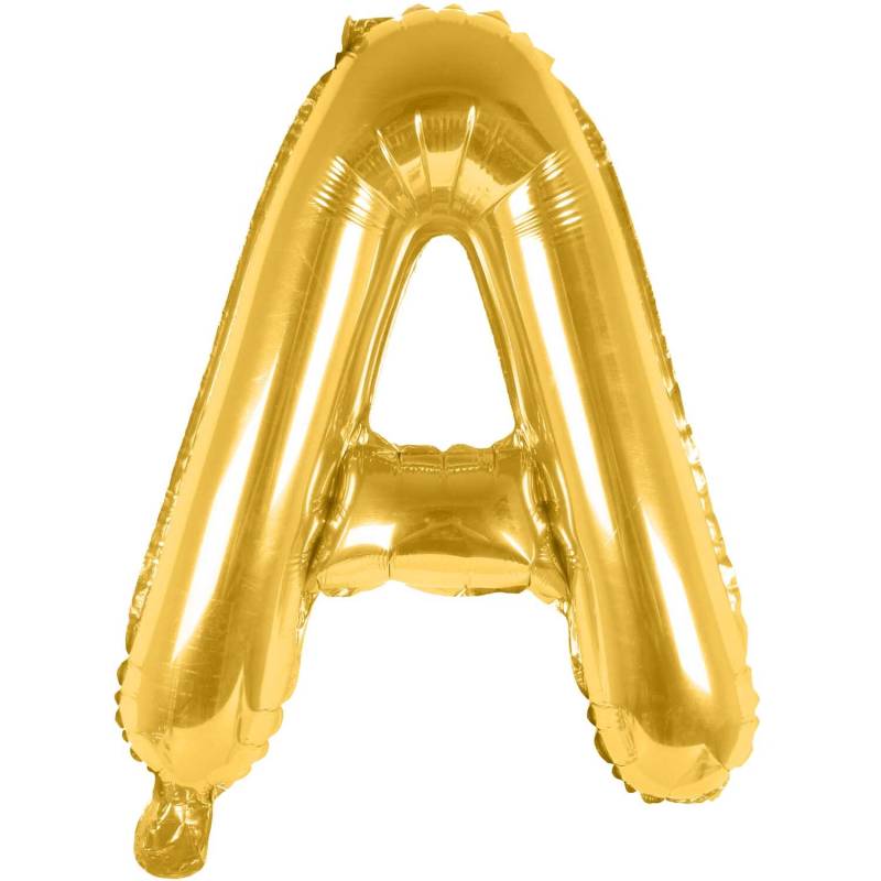 Rico Design Folienballon Buchstabe gold 36cm A von Rico Design