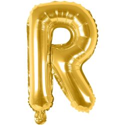 Folienballon Buchstabe gold 36cm von Rico Design