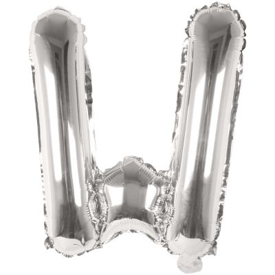 Folienballon Buchstabe silber 36cm Folienballon Buchstabe silber 36cm von Rico Design