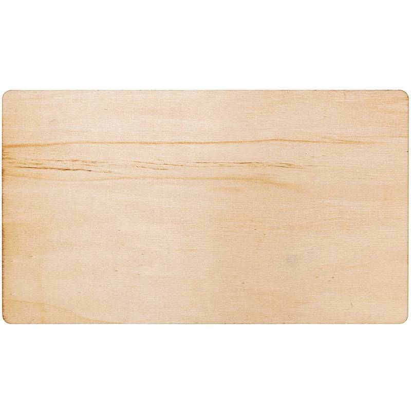 Frühstücksbrettchen aus Holz 25x15cm von Rico Design