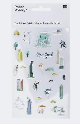 Rico Design Gel-Sticker "Travel the World" von Rico Design