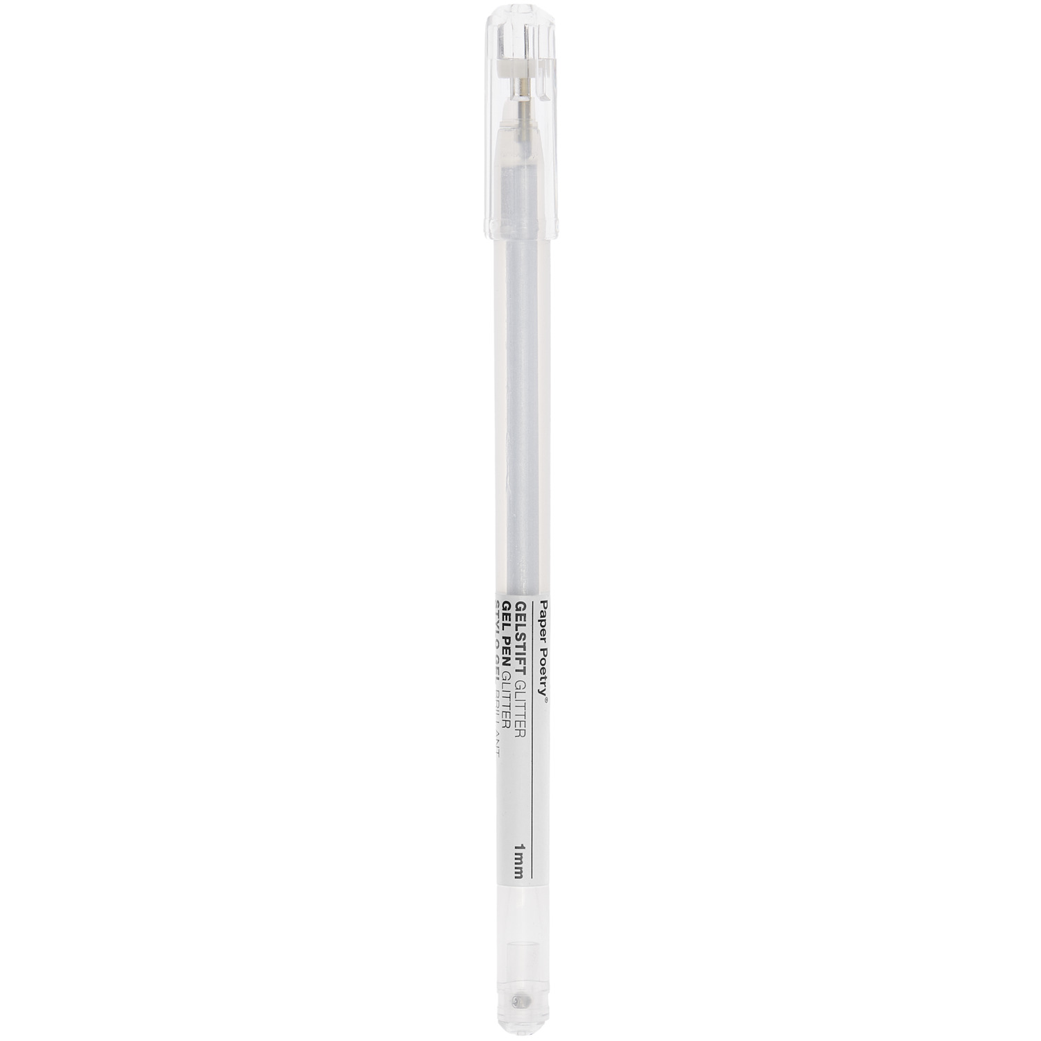 Rico Design Gelstift Glitter 1mm silber Rico Design Gelstift Glitter 1mm silber von Rico Design