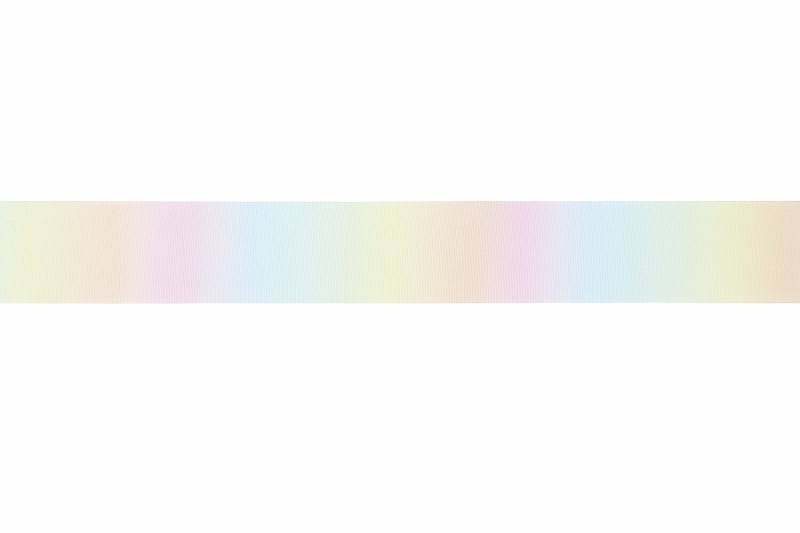 Rico Design Geschenkband Farbverlauf Pastell Regenbogen 38mm x 3m von Rico Design