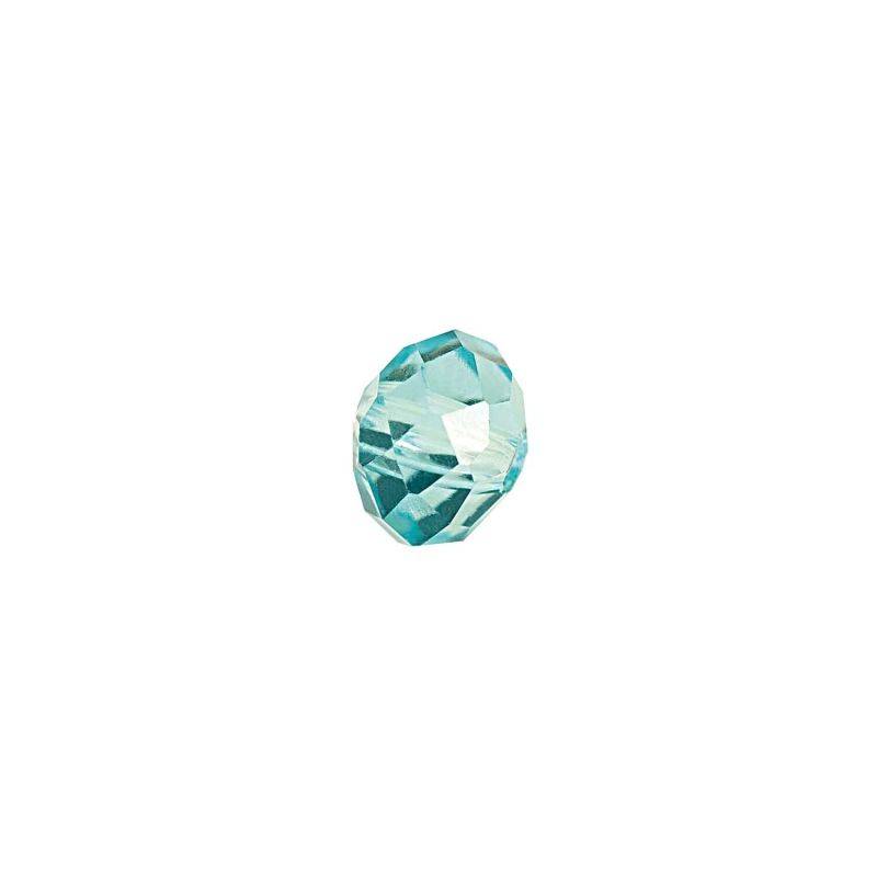 Glasschliff-Diskus Perlen 6mm 12 Stück von Rico Design