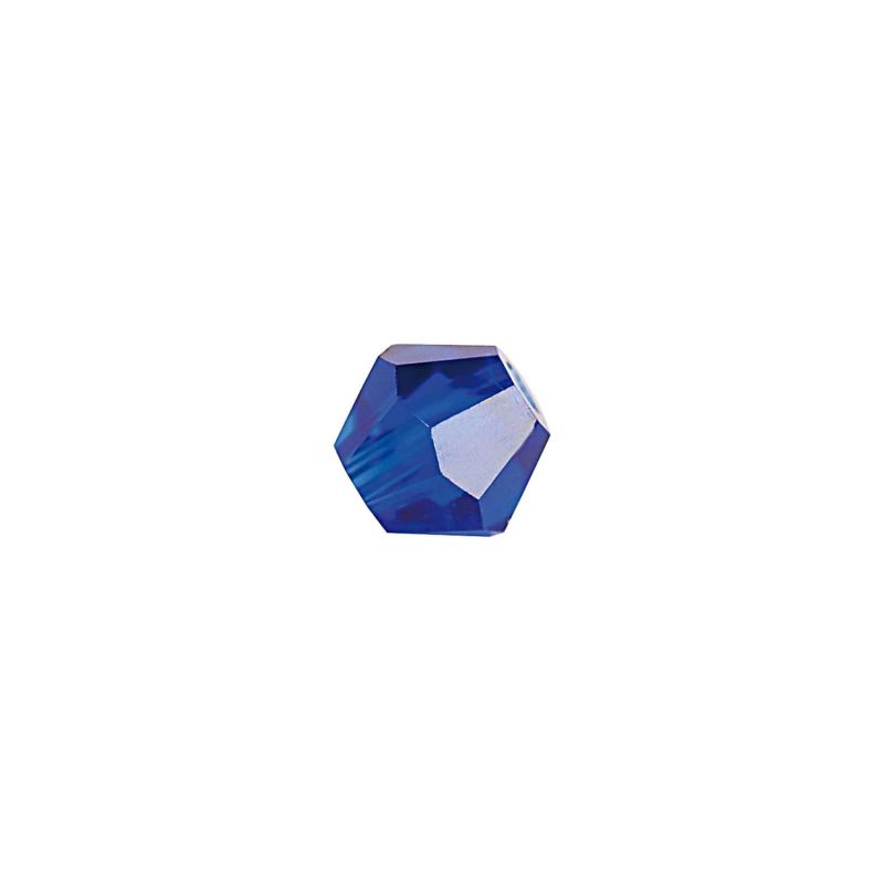 Rico Design Glasschliff-Raute Perlen 4mm 20 Stück blau von Rico Design