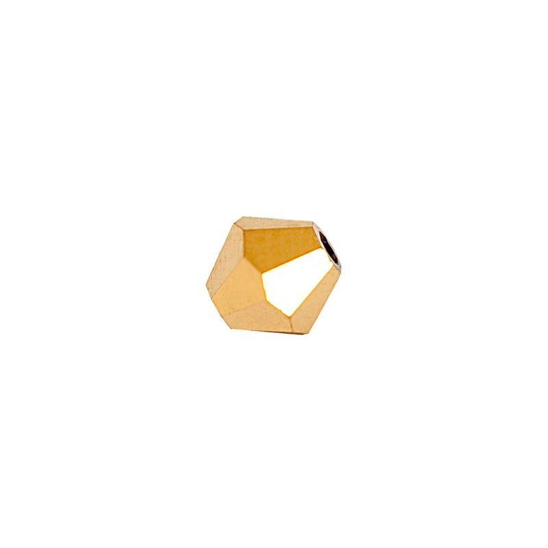 Rico Design Glasschliff-Raute Perlen 4mm 20 Stück gold von Rico Design