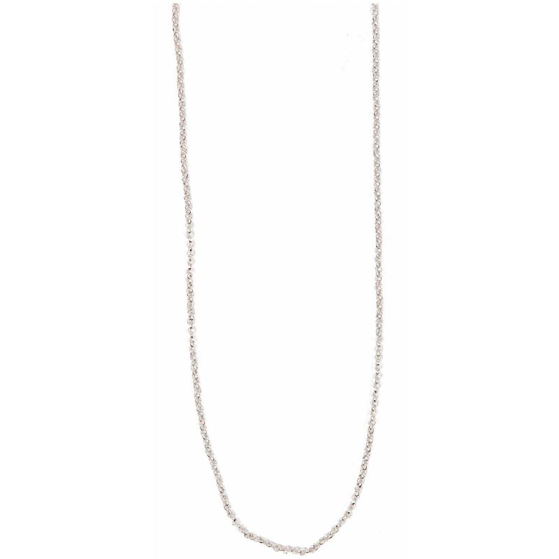 Gliederkette versilbert 70cm Gliederkette versilbert 70cm von Rico Design