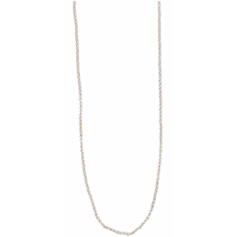 Gliederkette versilbert 90cm Gliederkette versilbert 90cm von Rico Design