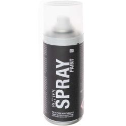 Glitter Spray Paint silber 150ml von Rico Design